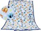 Babydecke ELLA 1003/163 N 100x155cm blauer Elefant 1&#215;1 St&#252;ck, Babydecke