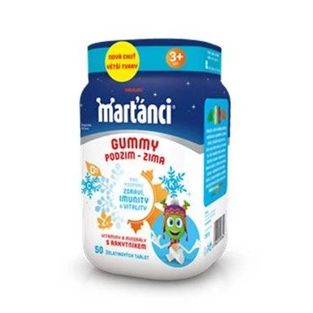 Martian GUMMY GUMMY AUTUMN - WINTER EMOJIS 50 stuks 1×50 stuks, voedingssupplement