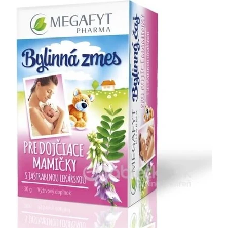 MEGAFYT Tisane pour l'allaitement. 1×30 g (20×1,5 g), tisane d'aubépine