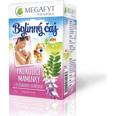 MEGAFYT Tisane pour l'allaitement. 1×30 g (20×1,5 g), tisane d'aubépine