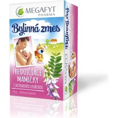 MEGAFYT Tisane pour l'allaitement. 1×30 g (20×1,5 g), tisane d'aubépine