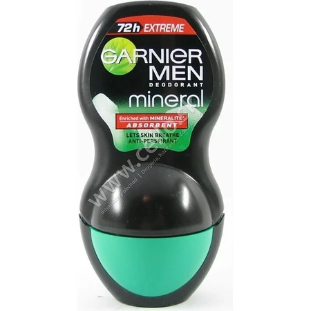 Garnier Men Mineral Extreme Men 1×50 ml, antitranspirant parel voor mannen
