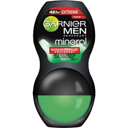 Garnier Men Mineral Extreme Men 1×50 ml, antitranspirant parel voor mannen