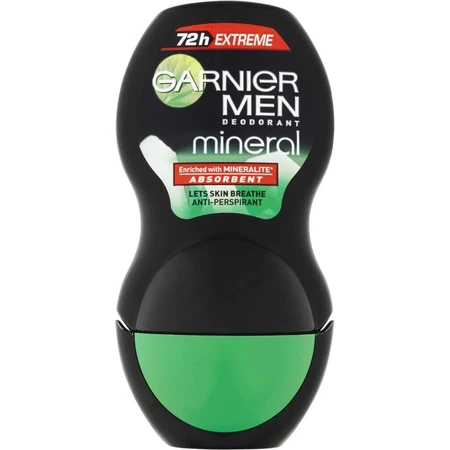 Garnier Men Mineral Extreme Men 1×50 ml, antitranspirant parel voor mannen