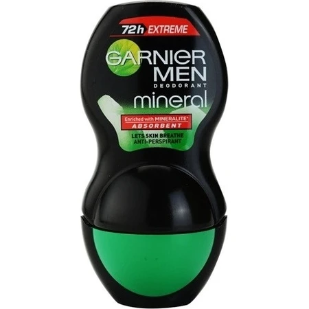 Garnier Men Mineral Extreme Men 1×50 ml, antitranspirant parel voor mannen