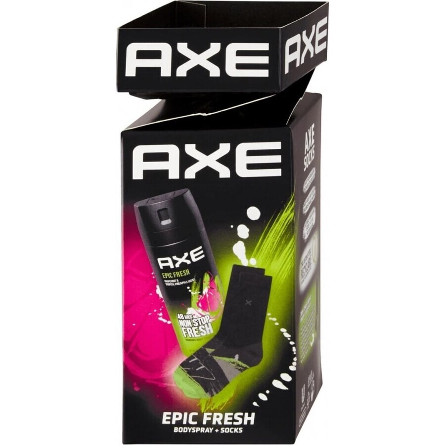 Axe Epic Fresh caja de calcetines 1×1 ud, caja de regalo