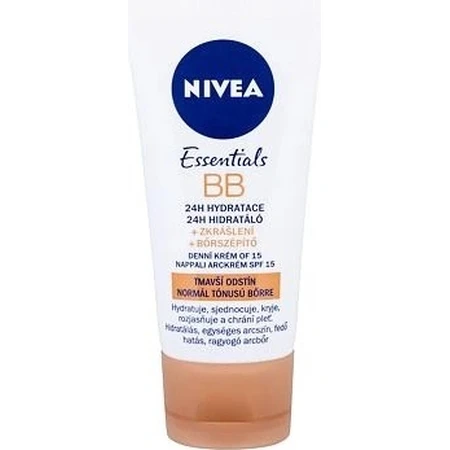 NIVEA Beautifying Beautifying Moisturising BB Cream 5in1 1×50 ml, dunkle BB-Creme