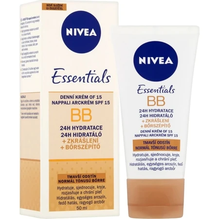 NIVEA Beautifying Beautifying Moisturising BB Cream 5in1 1×50 ml, dunkle BB-Creme