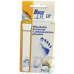 BIODEUR 3G PIELE NEAGRĂ ȘI PICIOARE 3×1 g, deodorant pudră BIODEUR 3G PIELE NEAGRĂ ȘI PICIOARE 3×1 g, deodorant pudră