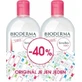 BIODERMA Sensibio H2O FESTIVAL 2×500 ml
