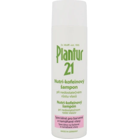 Plantur 39 Shampooing à la phyto-caféine pour cheveux colorés 1×250 ml, shampooing à la caféine