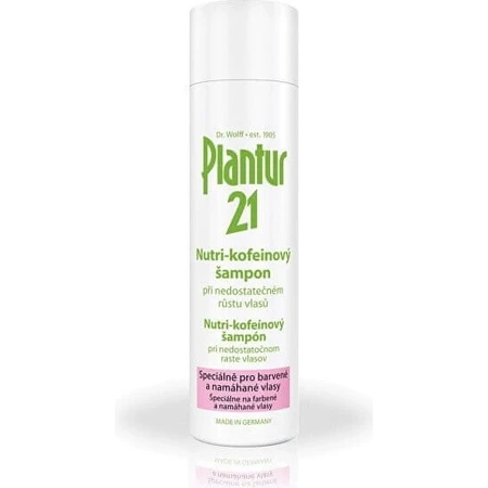 Plantur 39 Shampooing à la phyto-caféine pour cheveux colorés 1×250 ml, shampooing à la caféine