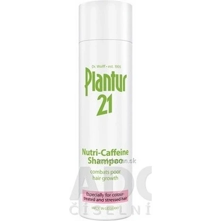 Plantur 39 Shampooing à la phyto-caféine pour cheveux colorés 1×250 ml, shampooing à la caféine