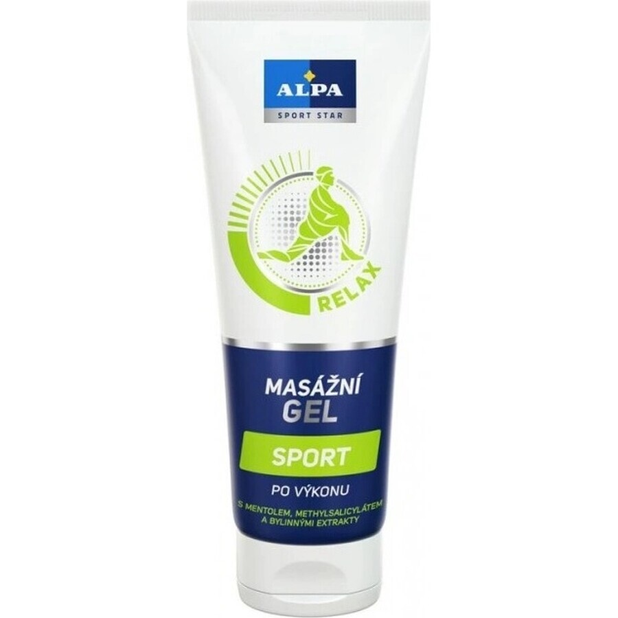 ALPA SportStar GEL DE MASAJE DEPORTIVO 1×210 ml, gel para deportistas