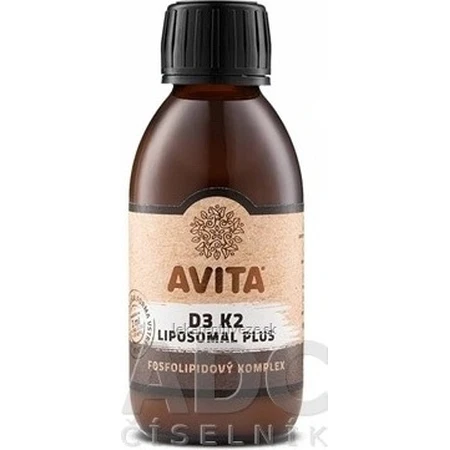 AVITA D3 K2 LIPOSOMAL PLUS 1×200 ml, phospholipid complex