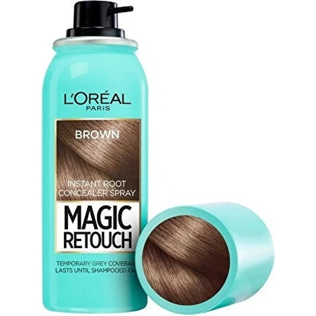L'Oréal Paris Magic Retouch laque pour couvrir les repousses brun clair, 75 ml 1×75 ml, spray