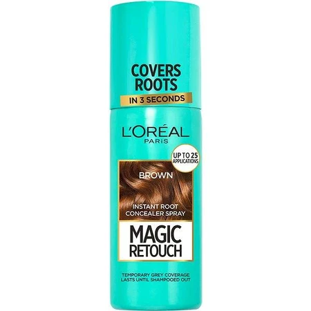 L'Oréal Paris Magic Retouch laque pour couvrir les repousses brun clair, 75 ml 1×75 ml, spray