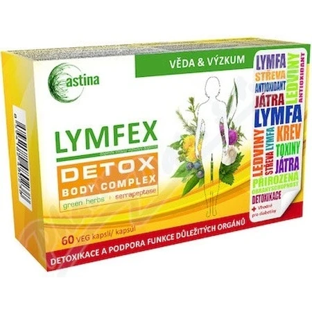 Astina LYMFEX 1×60 cps , voedingssupplement