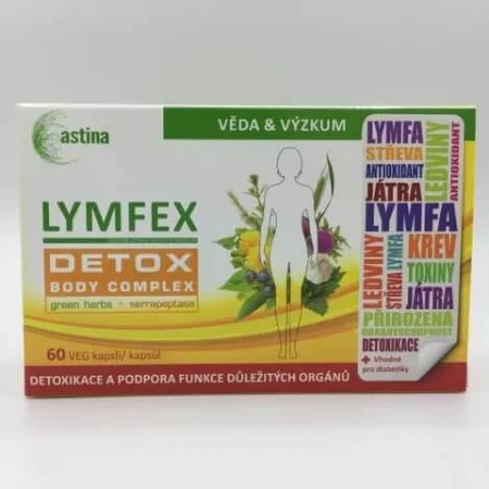 Astina LYMFEX 1×60 cps , voedingssupplement
