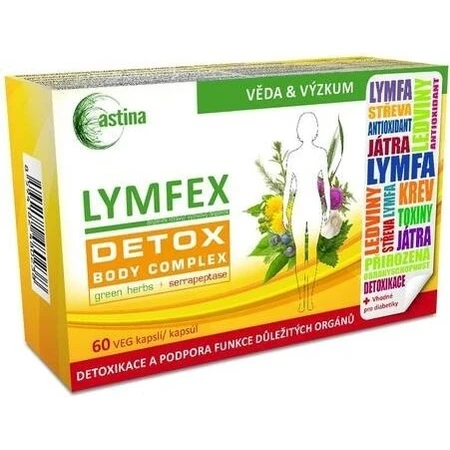 Astina LYMFEX 1×60 cps , voedingssupplement