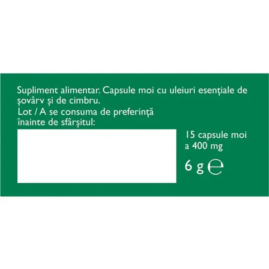 Biomicin Urinar, A20, 15 Kapseln, Fares