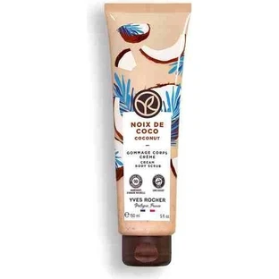 Yves Rocher Crème gommante pour le corps noix de coco 1×150 ml, gommage pour le corps