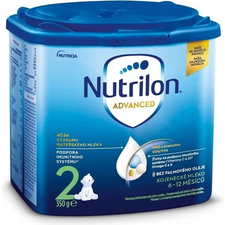 Nutrilon Advanced 2 1×350 g, leche maternizada para lactantes