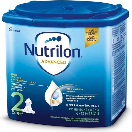 Nutrilon Advanced 2 1×350 g, leche maternizada para lactantes