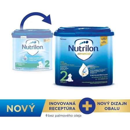 Nutrilon Advanced 2 1×350 g, leche maternizada para lactantes