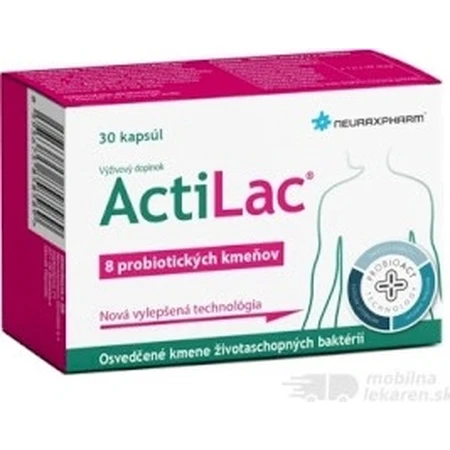 NEURAX ACTILAC 1×30 cps, probiotic