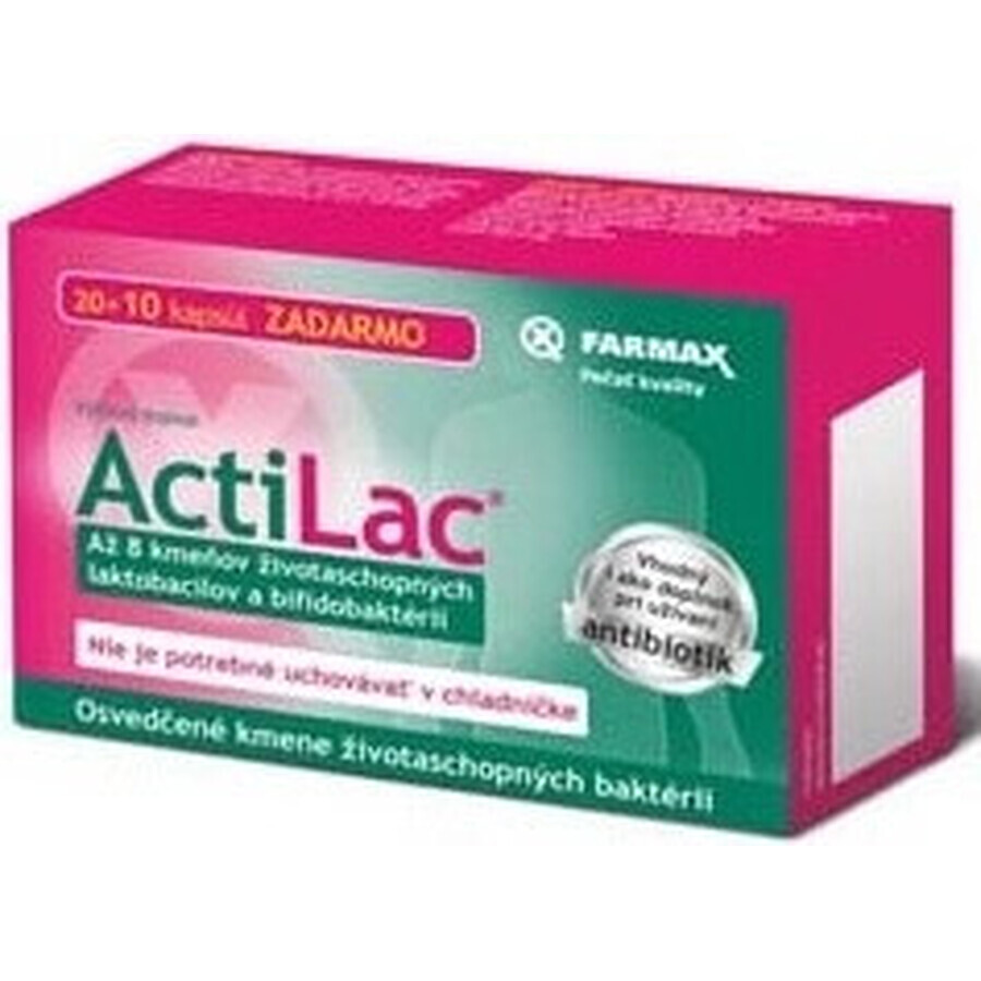 NEURAX ACTILAC 1×30 cps, probiotico