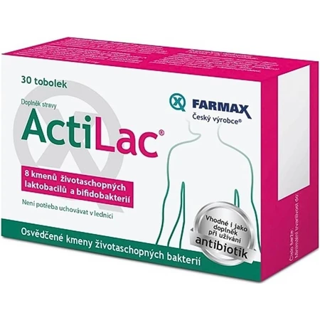 NEURAX ACTILAC 1×30 cps, probiotic