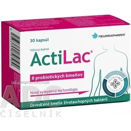 NEURAX ACTILAC 1×30 cps, probiotic