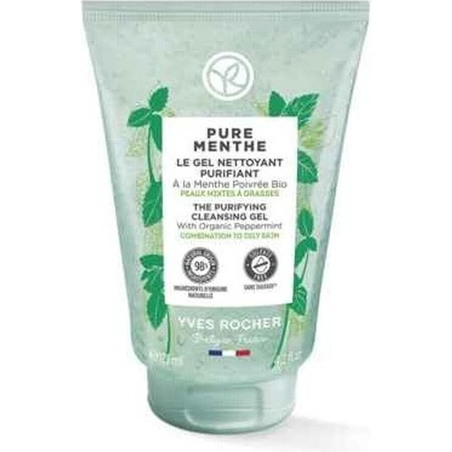 Yves Rocher Pure Menthe Gel detergente 125ml 1×125ml, gel detergente