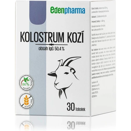 EDENPharma KOLOSTRUM GOAT 1×30 pcs, complemento alimenticio