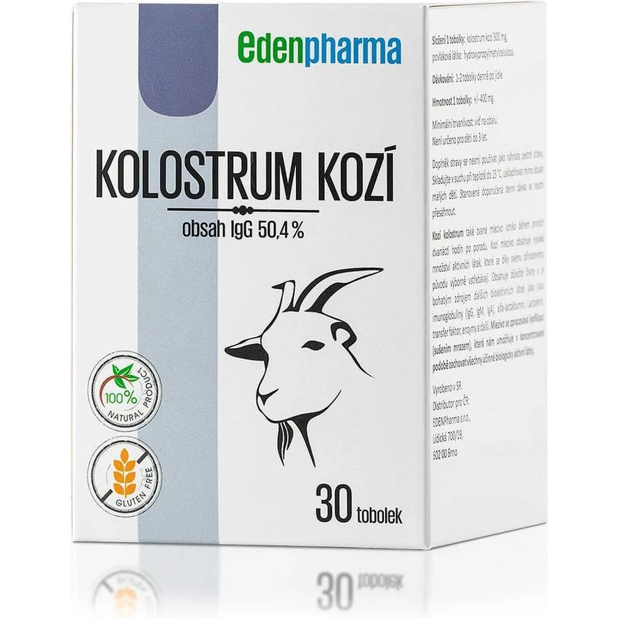 EDENPharma KOLOSTRUM GOAT 1×30 pcs, complemento alimenticio