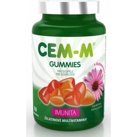 CEM-M GUMMIES GUMMIES INMUNIDAD 2×60 piezas, complemento alimenticio