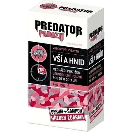 PREDATOR für Läuse und Läuse PACK 1×1 Set, Serum