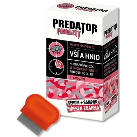 PREDATOR für Läuse und Läuse PACK 1×1 Set, Serum