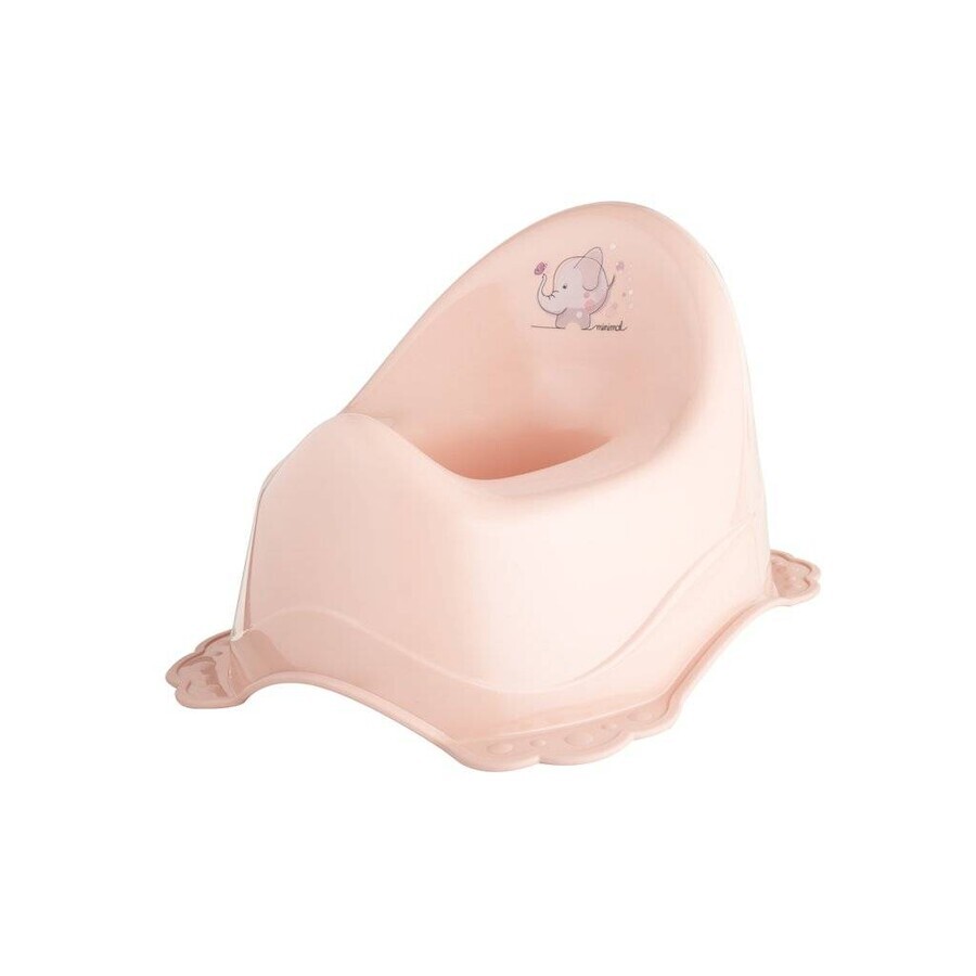 MALTEX Antislip potje Elefant Minimal - perzikroos 1×1 st, potje MALTEX Antislip potje Elefant Minimal - perzikroos 1×1 st, potje