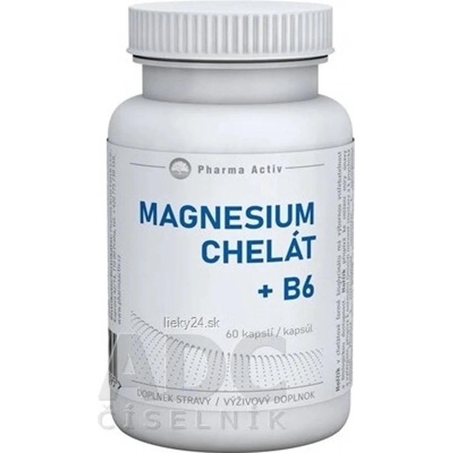 Pharma Activ MAGNESIUM CHELATE MAGNESIUM + B6 1×60 tbl, voedingssupplement
