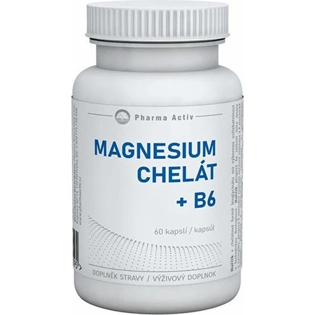 Pharma Activ MAGNESIUM CHELATE MAGNESIUM + B6 1×60 tbl, voedingssupplement