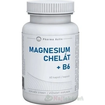 Pharma Activ MAGNESIUM CHELATE MAGNESIUM + B6 1×60 tbl, voedingssupplement