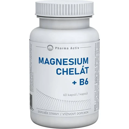 Pharma Activ MAGNESIUM CHELATE MAGNESIUM + B6 1×60 tbl, voedingssupplement