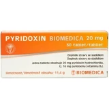 Pirydoksyna 20 mg 1×30 tbl, suplement diety