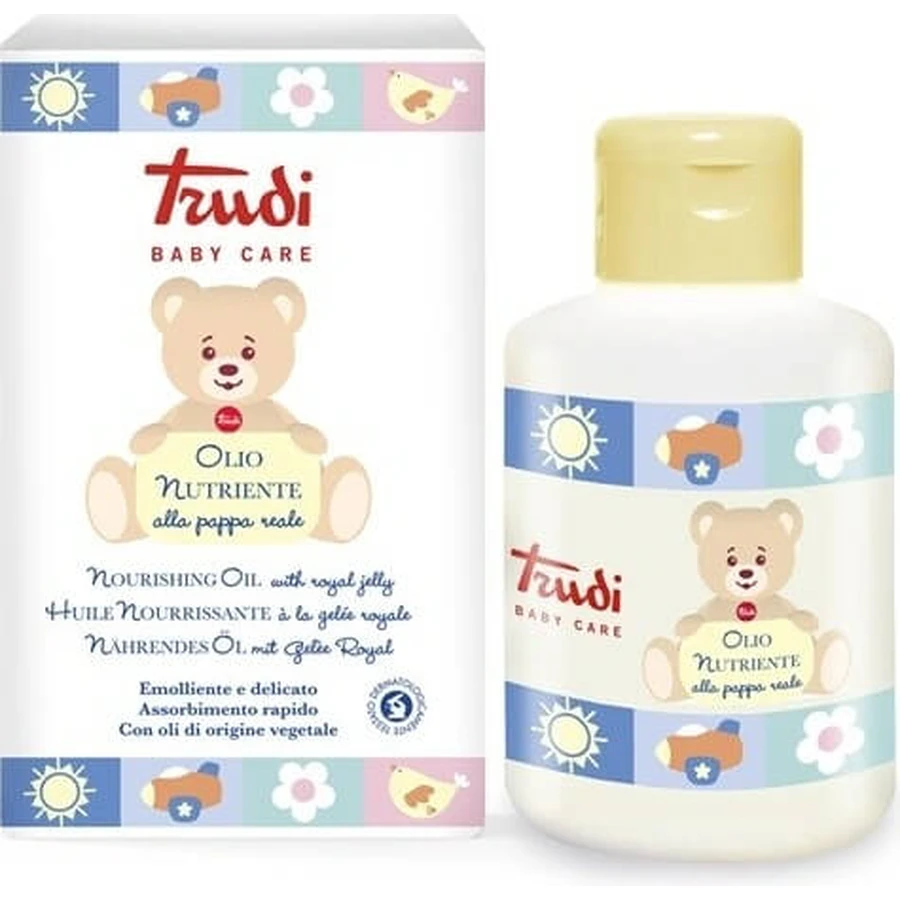 Trudi Baby voedende babyolie met koninginnengelei 1×150 ml, olie