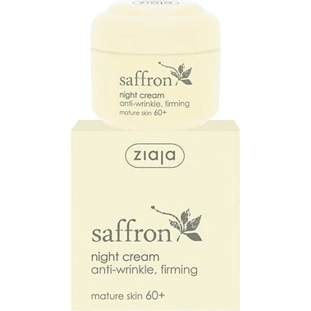 Ziaja Saffron - Anti-Falten-Aufhellende Tagescreme 60+ 1×50 ml, Tagescreme