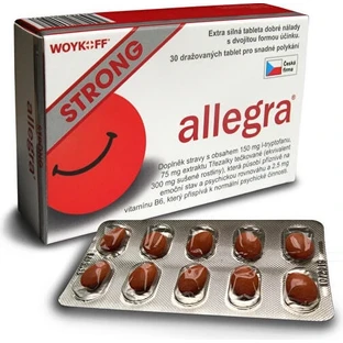 allegra STRONG 1×30 tbl, complemento alimenticio