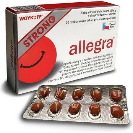 allegra STRONG 1×30 tbl, complemento alimenticio