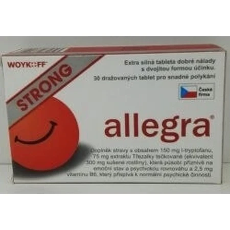 allegra STRONG 1×30 tbl, complemento alimenticio